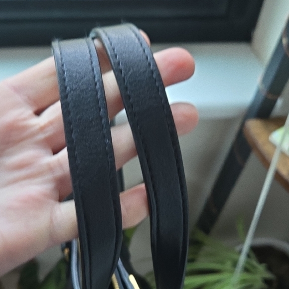 Rachel Zoe Black Tote with Gold Accents - Picture 4 of 17